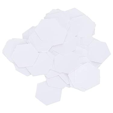 Imagem de RiToEasysports Ferramenta de Costura para Acolchoamento, Modelo de Trabalho, Placa de Modelo de Papel Hexagonal para Artesanato Diy, 100 Peças Cena aplicável: Costura (hexagonal de 16 mm)