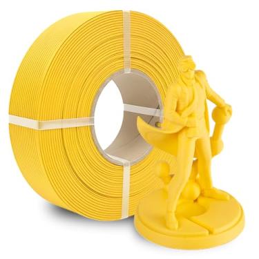 Imagem de Polymaker Carretel de refil Panchroma Matte Savannah Yellow PLA 3D refil de filamento, compatível com todos os carretéis reutilizáveis e todas as principais impressoras 3D FDM, sem emaranhados, cores