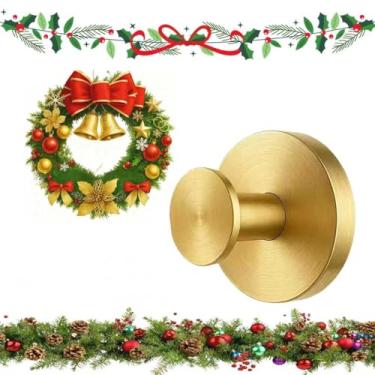 Imagem de Marirao Ganchos de ventosa para grinaldas em vidro, 2025 novos ganchos de ventosa sem broca para chuveiro, gancho de guirlanda para porta da frente, ganchos de toalha de metal para espelhos de