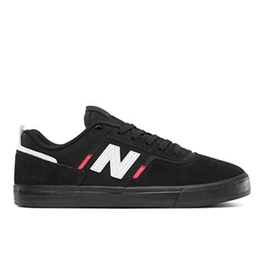 Imagem de New Balance Tênis de skate unissex adulto NB Numeric Jamie Foy 306, Preto/vermelho, 12.5 Women/11 Men