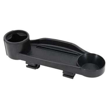 Imagem de Luwecf Bandeja para Carrinho de Bebê com Apoio de Mãos, Porta-Copos E Acessórios - Preta - Ideal para Alimentação - Produtos Profissionais