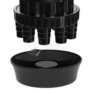 Imagem de Máquina Elétrica Tiktok Lança Bolhas Preto