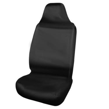 Imagem de DUSCOKE Protetor de capa de assento de carro, à prova d'água, resistente a manchas, capas de assentos interiores de veículos universais à prova de poeira para carros, SUVs, caminhões (1 peça/frontal)