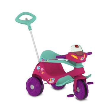 Imagem de Triciclo Velobaby G2 Passeio e Pedal rosa