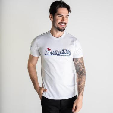 Imagem de Camiseta Acostamento Bordada Masculina-Masculino