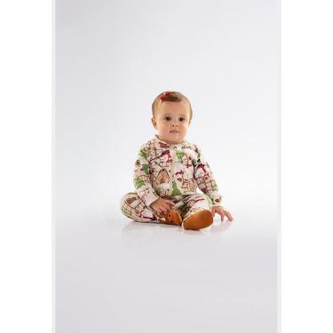 Imagem de Macacão Natalino Unissex para Bebê em Suedine Up Baby-Unissex