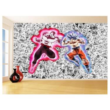 Imagem de Papel De Parede 3D Dragon Ball Goku Jiren Anime 3,5M Dbz563 - Você Dec