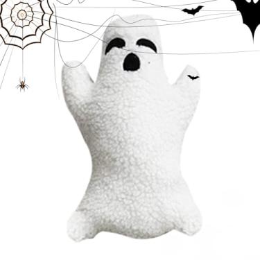 Imagem de Almofada fantasma | Almofadas decorativas de Halloween - Almofada de terror aconchegante decorativa de pelúcia para ombro, estômago, cama, quarto, hotel