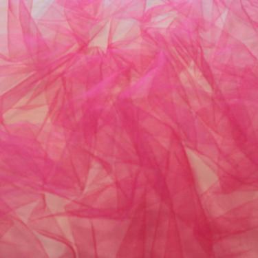 Imagem de 10 Metros Tecido Tule 100%Poliéster 1,20Mt Largura Rosa Pink - Tecidos