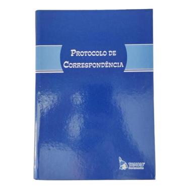 Imagem de Livro Protocolo De Correspondência 1/4 100 Folhas Tamoio, modelo 1