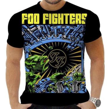 Imagem de Camiseta Camisa Personalizada Rock Foo Fighters Dave Grohl 4 - Obsidia