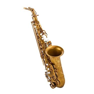 Imagem de Padrão de entalhe profissional de saxofone alto e plano francês