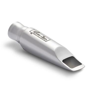 Imagem de Boquilha Everton Full Pop Metal 7 Prata Sax Alto Completa