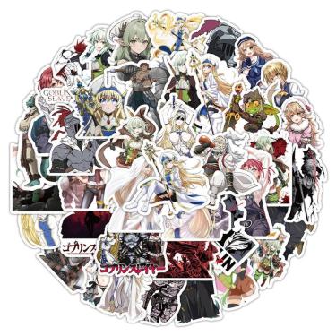 Imagem de Pacote de adesivos Goblins Slayers Anime 50 unidades 4-7 cm