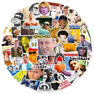 Imagem de Pacote de adesivos Shreks Anime Waterproof Vinyl 50 unidades