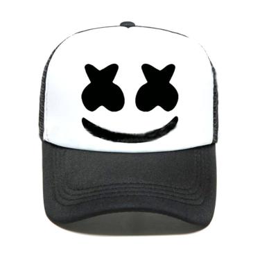 Imagem de Boné de beisebol Smileys Faces Anime Snapback Hat Poliéster