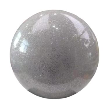 Imagem de Colaxi Bola de Ginástica Rítmica de 18cm, Equipamento de Ginástica para Prática de Dança, Bola Rítmica para Ginástica, Estabilidade, Performance, Argent