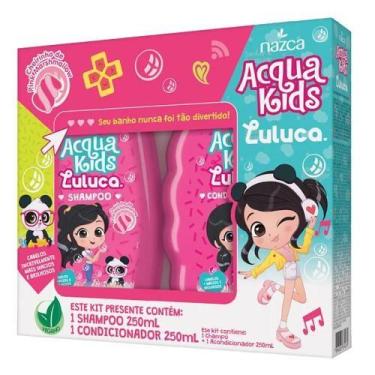 Imagem de Kit Shampoo e Condicionador Acqua Kids Aromas Especiais - Nazca, Luluc