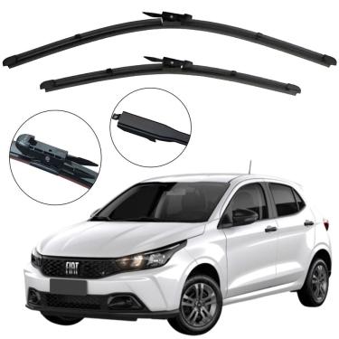 Imagem de Kit Palheta Dianteira Argo 2017 a 2025 Limpador de Parabrisa de Silicone