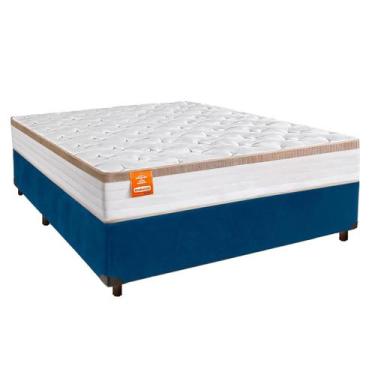 Imagem de Colchão Casal Molas Ensacadas + Box Bipartido - Isis - Inducol