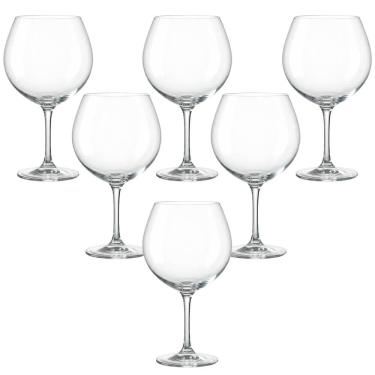 Imagem de Jogo de Taças de Gin de Cristal com Titânio Versat 680ml 6 peças - Seu Lar