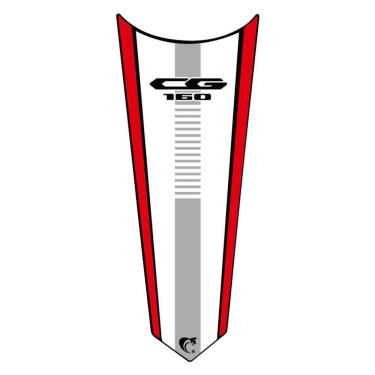 Imagem de Adesivo Faixa Gravata Tanque Moto Cg Titan 125/150/160 Vermelho Cor Cg 160