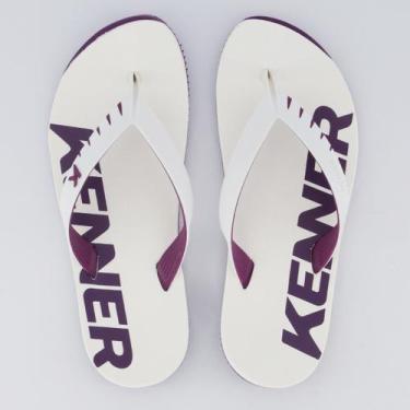 Imagem de Chinelo Kenner RED II Branco e Roxo, 42