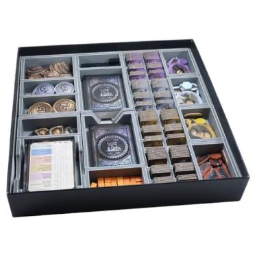 Imagem de Organizador de jogos de tabuleiro compatível com Birmingham de latão ou Lancashire de latão