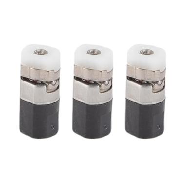 Imagem de Cryfokt Conjunto de Substituição de Dobradiça de Eixo de Metal de Plástico para Console 3DS Preciso de 3 Peças para Acessórios de Console de Jogos, Instalação Profissional Recomendada, Peças de Reparo de para Entusiastas de