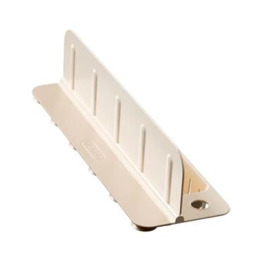 Imagem de predolo Protetor de pia para cozinha com base de ventosa, defletor de água para lavatório de banheiro e ilha de sala de jantar, Branco