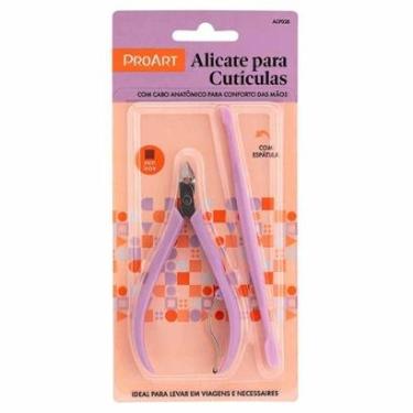 Imagem de Alicate para Cutículas Cabo Plástico ProArt Lilás 1un-Unissex