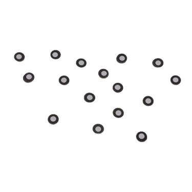 Imagem de Fabater Pontos de Rastreamento 3D à Prova de Intempéries Marcadores de Ponto de Referência Magnético Reutilizáveis ​​para Fabricação de Eletrônicos, 100 Contagens 3 Mm de Diâmetro Interno e 6 Mm de