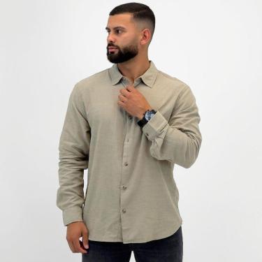 Imagem de Camisa Hering Manga Longa Masculina-Masculino
