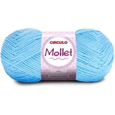 Imagem de Fio Mollet Círculo 100g 200m Lã Acrílica Tricô Crochê Artesanato Touca Cachecol Inverno Novelo (2309 - FLASH)