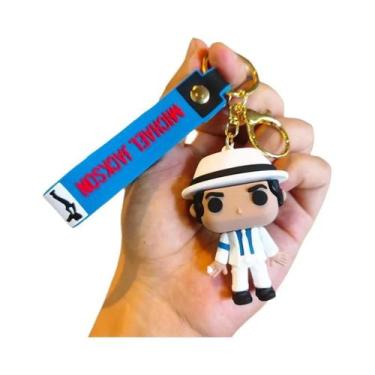 Imagem de Chaveiro Michael Jackson Rei Da Dança 4 Estilos Presente Para Homens E