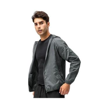 Imagem de Jaqueta Impermeável Unissex Com Proteção Solar E Capuz Para Pesca, Esc