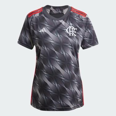 Imagem de Camisa Flamengo III 24 Adidas Feminina-Feminino