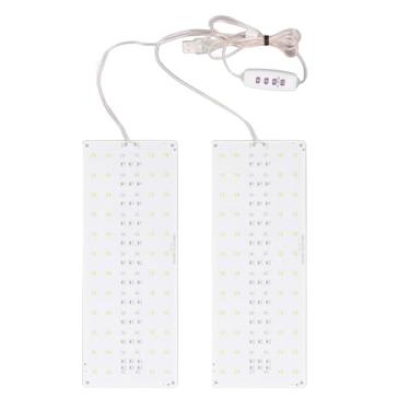 Imagem de Mingzhe LED Planta Grow Light Full Spectrum Painel Interno Regulável USB 5V Estufas (Cabeça Dupla)