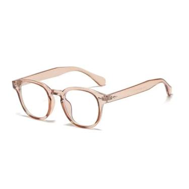 Imagem de Óculos de Sol UV400 - Rebites Redondos Estilo Punk com Lentes Degradê para Homens e Mulheres, Ideais para Esportes ao Ar Livre, Corrida e Ciclismo, Armação Jelly Tea