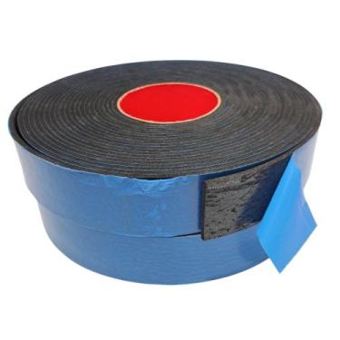 Imagem de Fita Adesiva Cola Vedação Janela Porta 40 X 3mm - 50 Metros Borrachas 