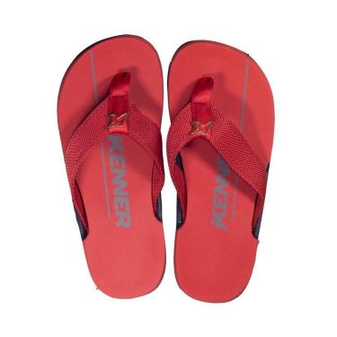 Imagem de Chinelo Sandália Kenner NK6 Original Gold Vermelho-Masculino