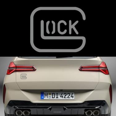 Imagem de PACLVIO Adesivo de vinil Safe Action Gun Pistol Perfection adesivo de para-choque, adesivos de caminhão, adesivos de decalque de carro, acessórios de carro, adesivos de arma para carro, caminhão,