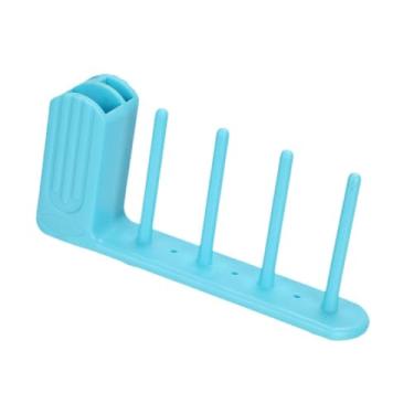 Imagem de Colaxi Suporte para bobinas, organizador multifuncional e estável para uso doméstico e industrial, acessório ideal para máquinas de costura, 4 Postagens