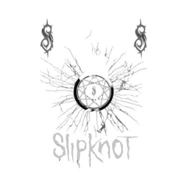 Imagem de Pôster De Capa De Álbum Slipknot Heavy Metal Rap-Metal Em Tela Para Fã