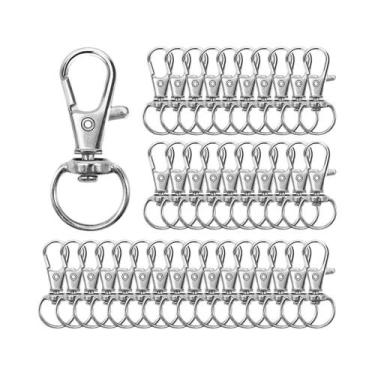 Imagem de Ganchos De Clipe De Chaveiro Com Fecho De Lagosta Giratório De 32mm, 2