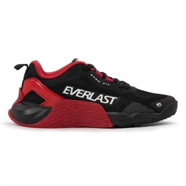 Imagem de Tênis Everlast Climber Ultra Preto e Vermelho 39