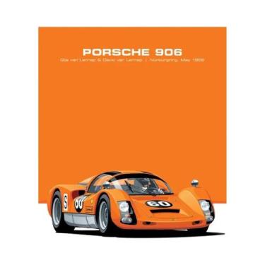 Imagem de Arte De Parede Vintage Retro De Carro De Corrida GTR, Decoração Nórdic