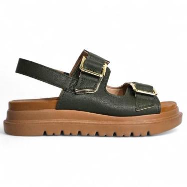 Imagem de Sandalia modare ref:7200.102 feminino, Oliva, 37