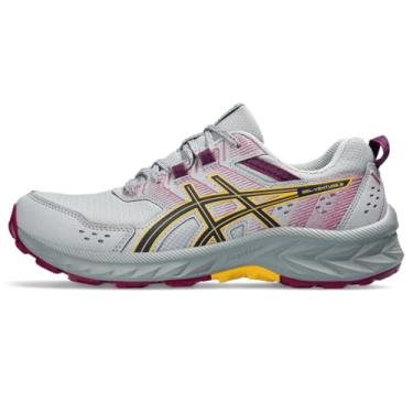 Imagem de ASICS Tênis de corrida feminino Gel-Venture 9, Piedmont Cinza/Azul Expanse, 5.5 Wide