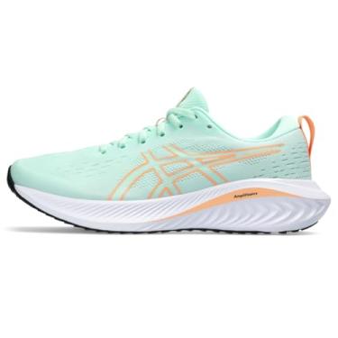 Imagem de ASICS Tênis de corrida feminino Gel-Excite 10, Matiz menta/laranja brilhante, 42